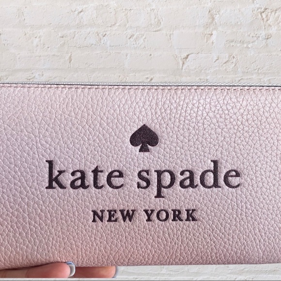 NWT Kate Spade Glitter on large continental wallet - Picture 3 of 16